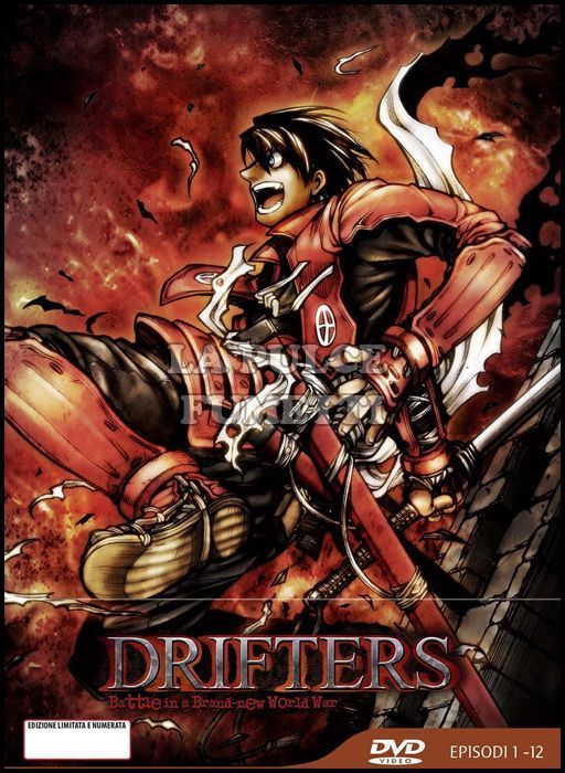 DRIFTERS - BATTLE IN A BRAND-NEW WORLD WAR - DVD - EPISODI 1/12